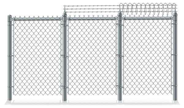 Chain Link Fence security options for Oneida Tennessee comemrcial properties