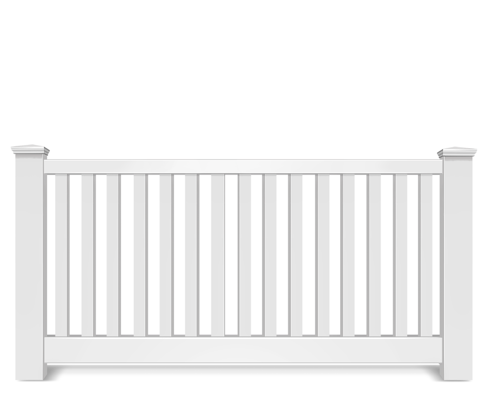 Vinyl picket fence contractor in Oneida Tennessee