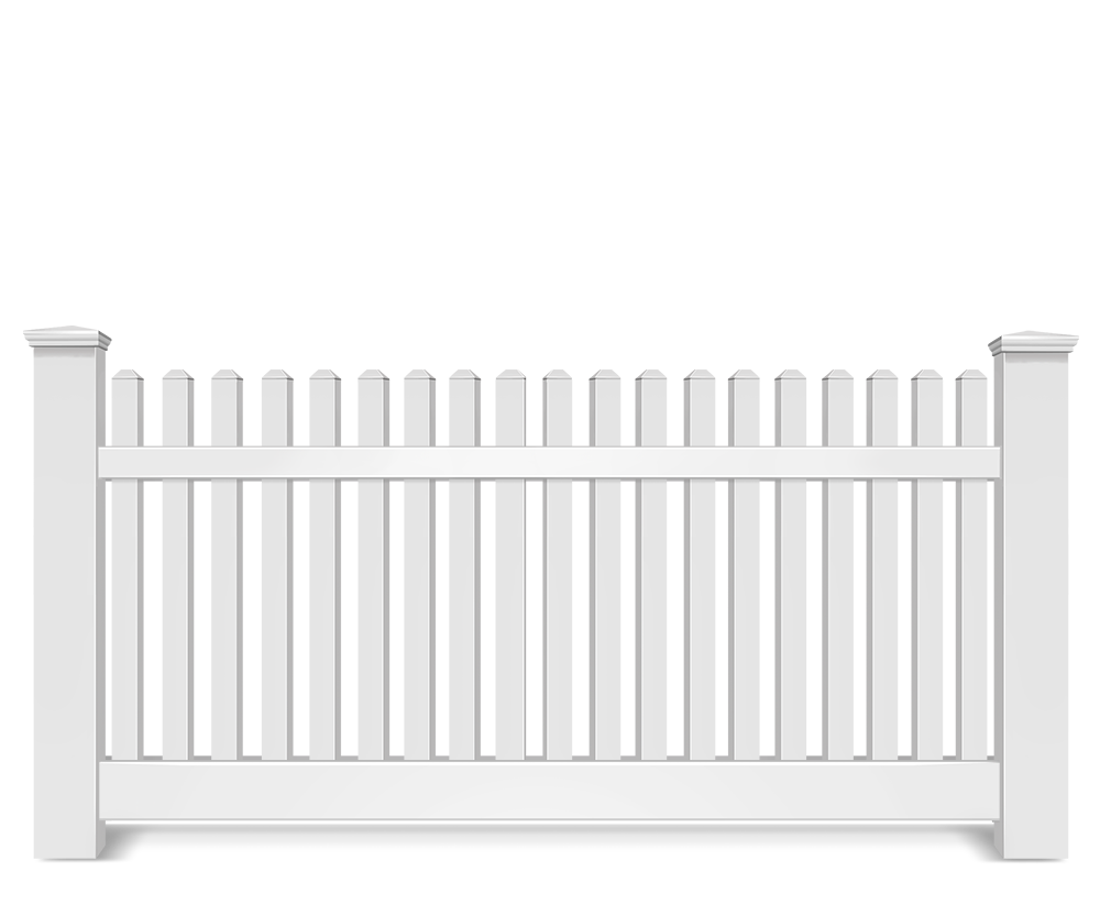 Vinyl picket fence contractor in Oneida Tennessee