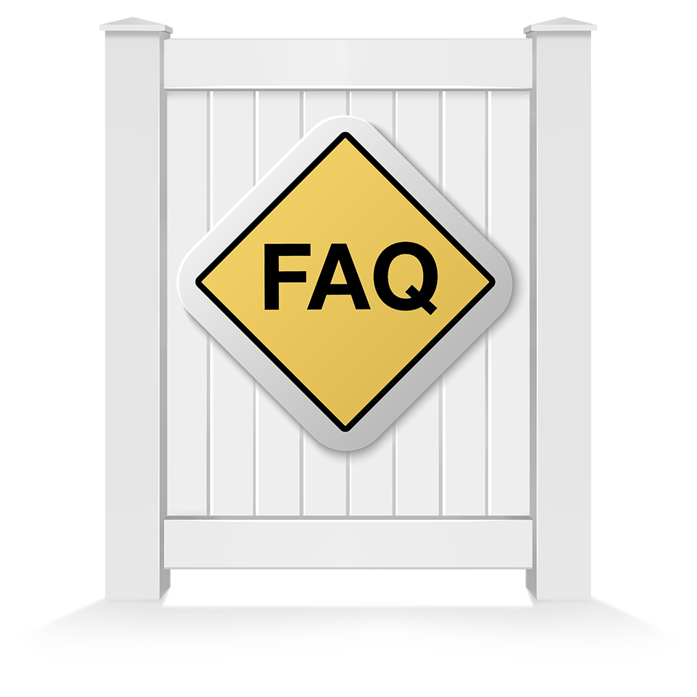 vinyl fence FAQs in the Oneida Tennessee area